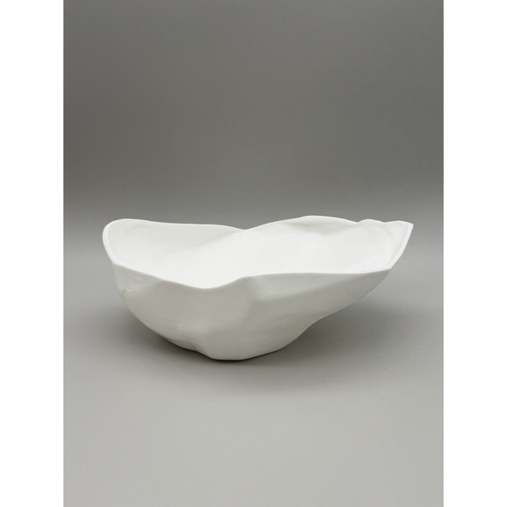 Tiffany & Co. Frank Gehry Ireland Rock Series Bowl White Bone China RARE 2005